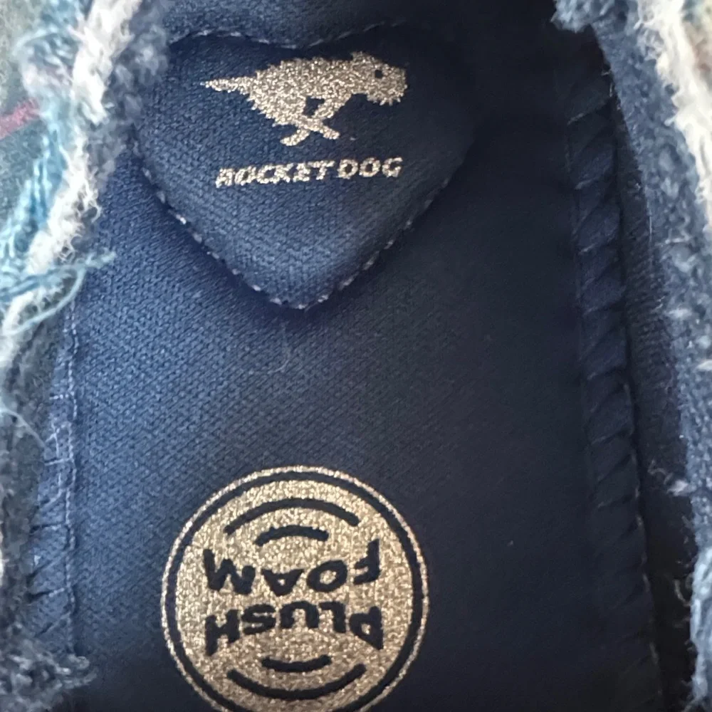 Rocket Dog Multicolor Plaid Slip-On Sneakers